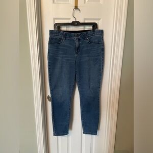 Soma High Rise Comfort Waist Blue Jeans with Stretch